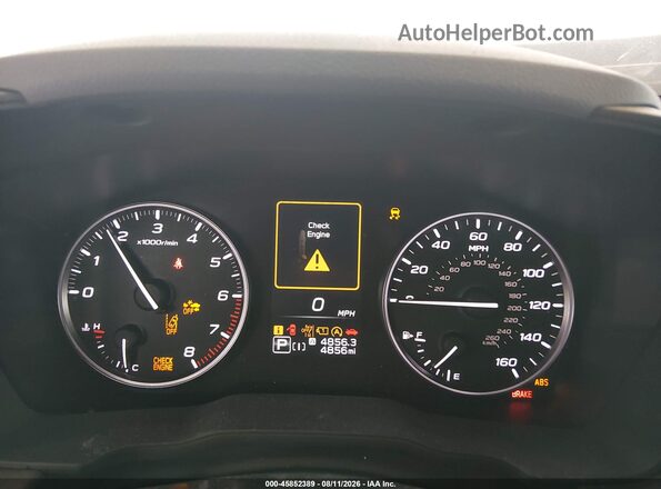 JF2GUHDC2S8324403 2025 SUBARU CROSSTREK Gray Widok tylnych siedzeń