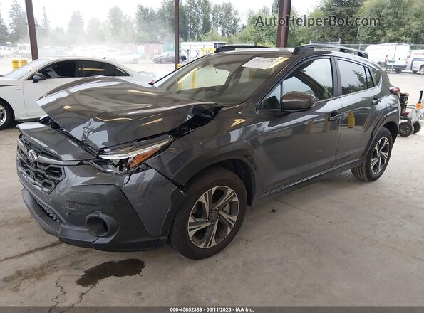 JF2GUHDC2S8324403 2025 SUBARU CROSSTREK Gray Przód lewy