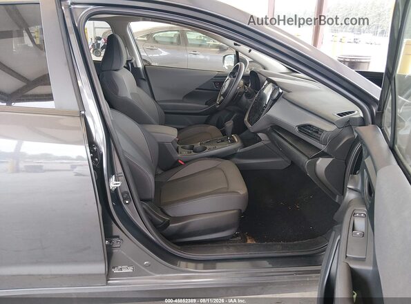 JF2GUHDC2S8324403 2025 SUBARU CROSSTREK Gray Widok wnętrza z przodu