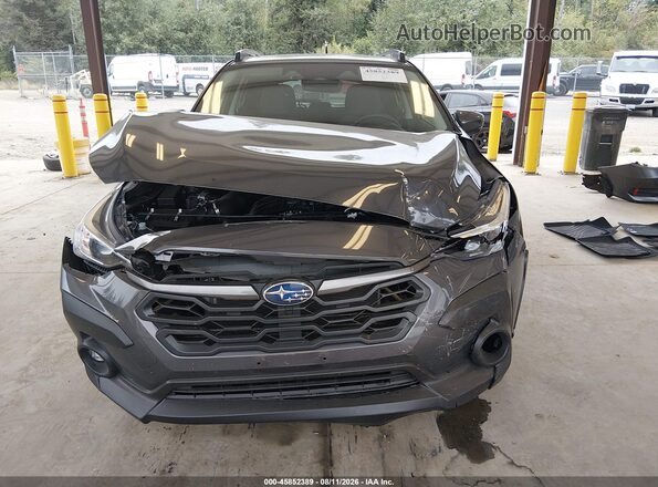 JF2GUHDC2S8324403 2025 SUBARU CROSSTREK Gray Widok zestawu wskaźników