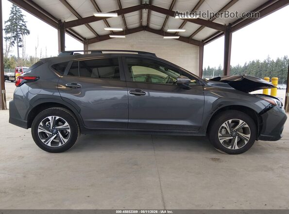 JF2GUHDC2S8324403 2025 SUBARU CROSSTREK Gray Widok wnętrza z tyłu