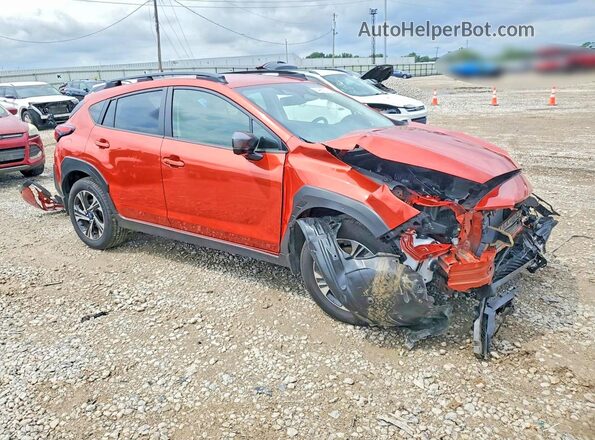 JF2GUHDC2SH235916 2025 SUBARU CROSSTREK Orange Przód prawy