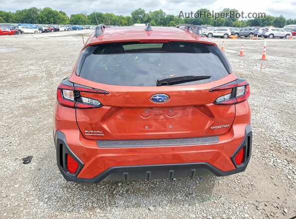 JF2GUHDC2SH235916 2025 SUBARU CROSSTREK Orange Widok z tyłu