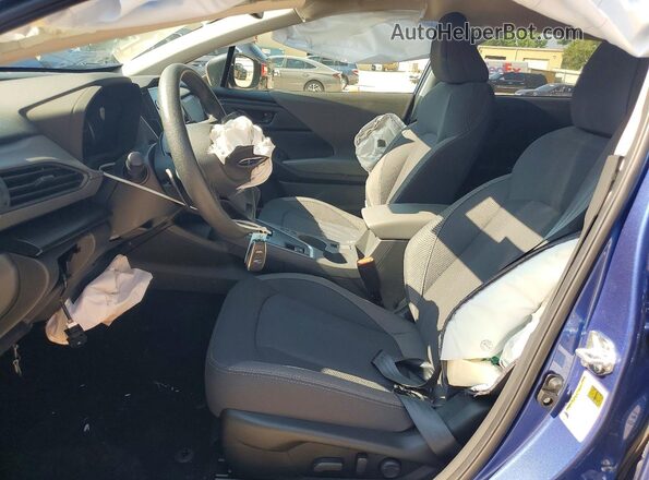 JF2GUHDC2SH304393 2025 SUBARU CROSSTREK Синий Вид салона спереди