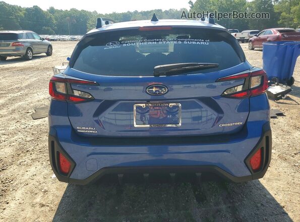 JF2GUHDC2SH304393 2025 SUBARU CROSSTREK Синий Вид сзади