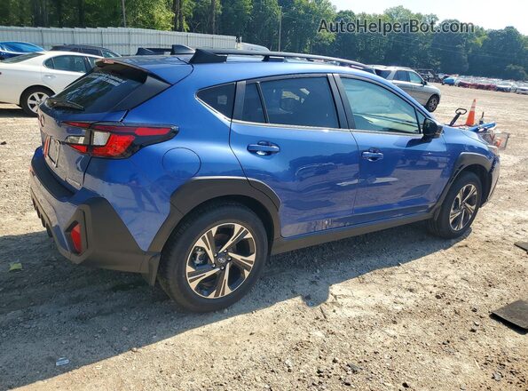 JF2GUHDC2SH304393 2025 SUBARU CROSSTREK Синий Задняя правая четверть