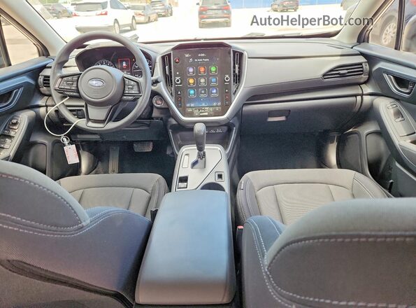 JF2GUHDC3S8239375 2025 SUBARU CROSSTREK White Widok deski rozdzielczej
