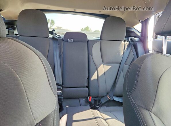 JF2GUHDC3S8258007 2025 SUBARU CROSSTREK Gray უკანა სავარძლების ხედი
