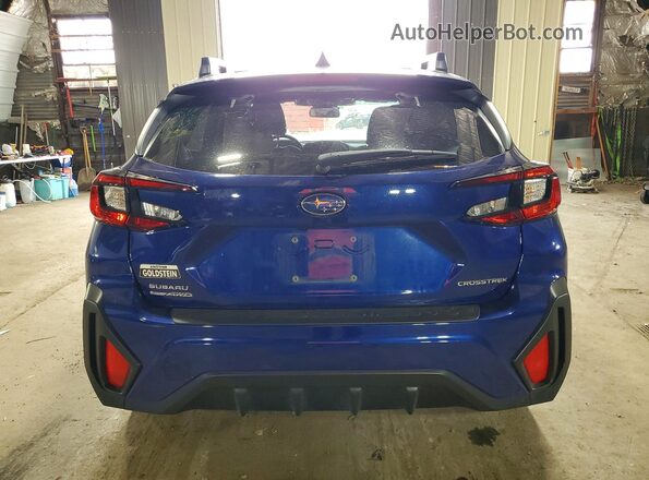 JF2GUHDC3S8345342 2025 SUBARU CROSSTREK Blue უკანა ხედი