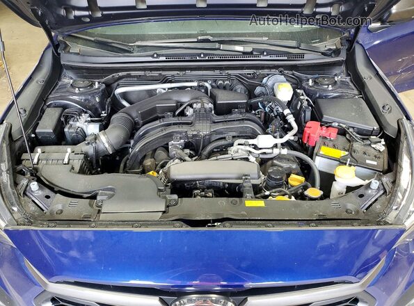 JF2GUHDC3S8345342 2025 SUBARU CROSSTREK Blue უკანა სალონის ხედი