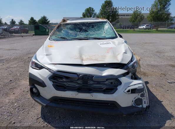 JF2GUHDC4S8290982 2025 SUBARU CROSSTREK White Dashboard view