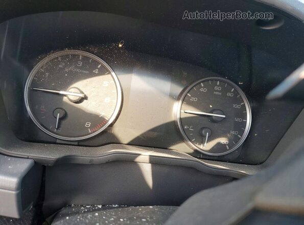 JF2GUHDC4S8345818 2025 SUBARU CROSSTREK Gray Вид щитка приладів