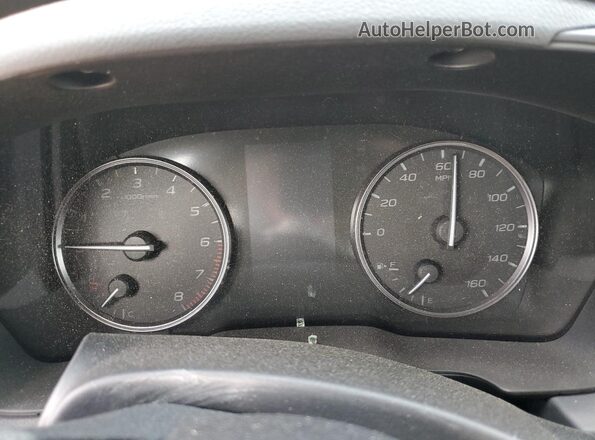 JF2GUHDC4SH213657 2025 SUBARU CROSSTREK Gray Vista del cuadro de instrumentos