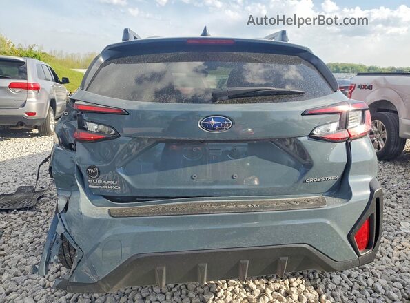 JF2GUHDC5S8212484 2025 SUBARU CROSSTREK Gray Vista trasera