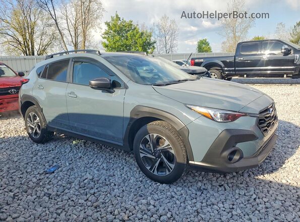 JF2GUHDC5S8212484 2025 SUBARU CROSSTREK Gray Delantero derecho