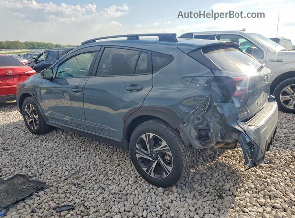 JF2GUHDC5S8212484 2025 SUBARU CROSSTREK Gray Trasero izquierdo