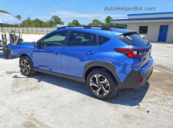JF2GUHDC5SH259188 2025 SUBARU CROSSTREK Blue Trasero izquierdo