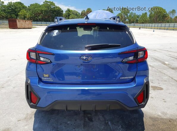 JF2GUHDC5SH259188 2025 SUBARU CROSSTREK Blue Vista trasera