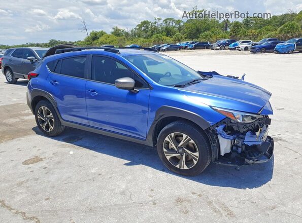 JF2GUHDC5SH259188 2025 SUBARU CROSSTREK Blue Delantero derecho