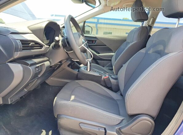 JF2GUHDC5SH259188 2025 SUBARU CROSSTREK Blue Vista interior delantera