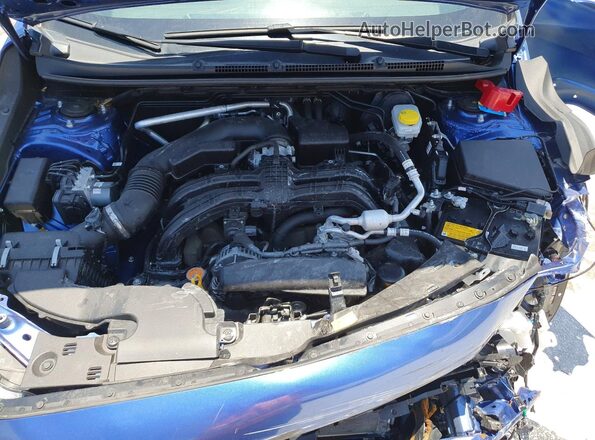 JF2GUHDC5SH259188 2025 SUBARU CROSSTREK Blue Vista del compartimento del motor