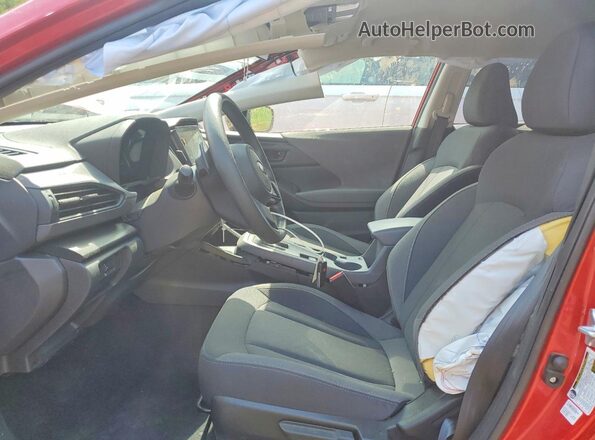 JF2GUHDC6S8223378 2025 SUBARU CROSSTREK Red Սալոնի դիմացի տեսք