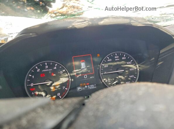JF2GUHDC6S8277926 2025 SUBARU CROSSTREK Gray Vista del cuadro de instrumentos