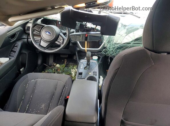JF2GUHDC6S8277926 2025 SUBARU CROSSTREK Gray Vista del salpicadero