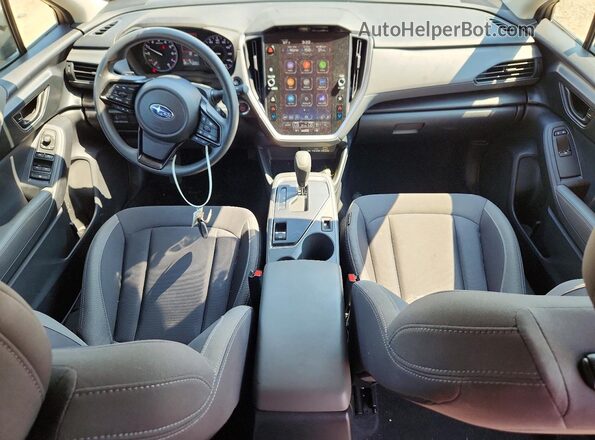 JF2GUHDC6S8327272 2025 SUBARU CROSSTREK Белый Вид панели приборов