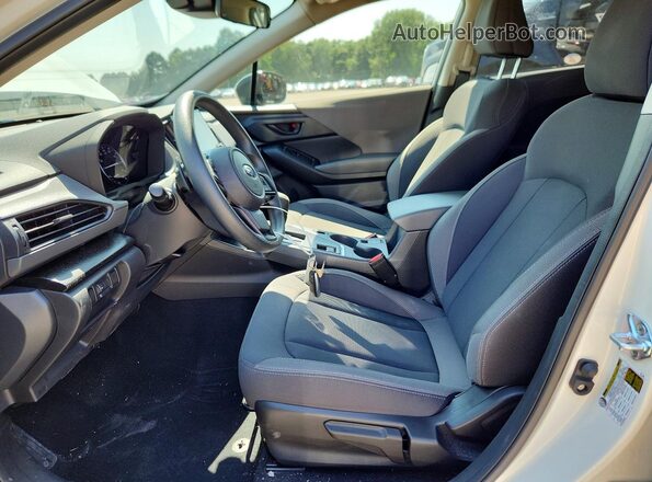 JF2GUHDC6S8327272 2025 SUBARU CROSSTREK Белый Вид салона спереди