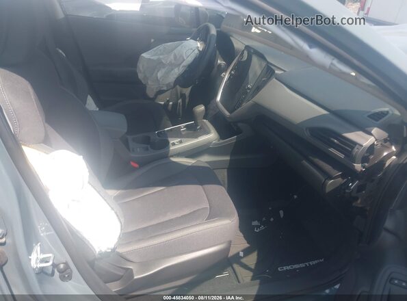 JF2GUHDC7S8242036 2025 SUBARU CROSSTREK Gray წინა სალონის ხედი