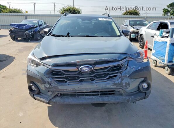 JF2GUHDC7S8245048 2025 SUBARU CROSSTREK Gray Vista frontal