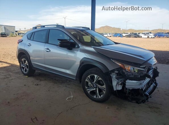 JF2GUHDC7S8340791 2025 SUBARU CROSSTREK Silver Передня права чверть