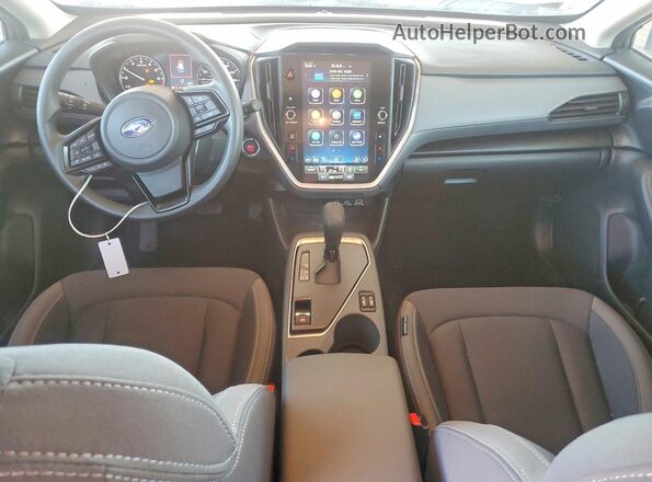 JF2GUHDC7S8340791 2025 SUBARU CROSSTREK Silver Вид панелі приладів