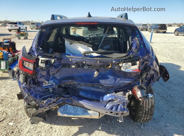 JF2GUHDC8SH264448 2025 SUBARU CROSSTREK Blue Вид ззаду