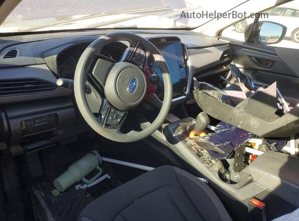 JF2GUHDC8SH264448 2025 SUBARU CROSSTREK Blue Вид панелі приладів