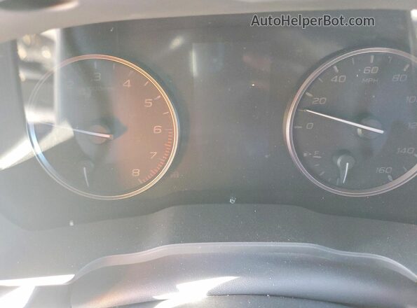 JF2GUHDC8SH264448 2025 SUBARU CROSSTREK Blue Вид щитка приладів