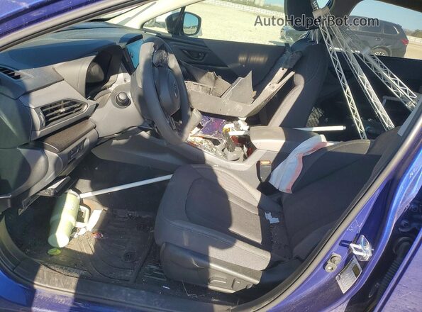 JF2GUHDC8SH264448 2025 SUBARU CROSSTREK Blue Вид салону спереду