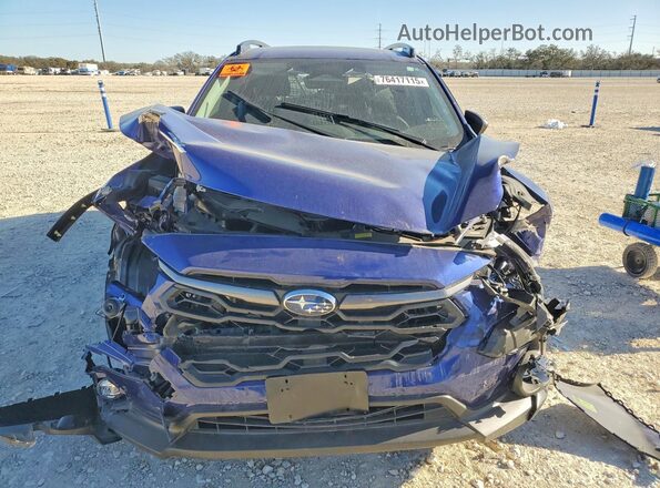 JF2GUHDC8SH264448 2025 SUBARU CROSSTREK Blue Вид спереду