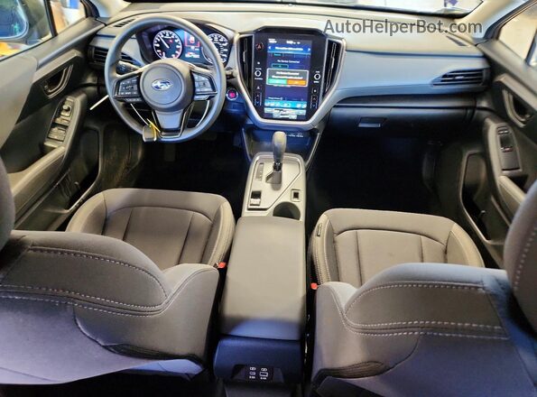 JF2GUHDC8SH289513 2025 SUBARU CROSSTREK Синий Вид панели приборов