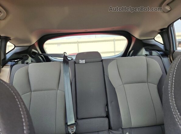 JF2GUHDC9SH252826 2025 SUBARU CROSSTREK Gray Rear seats view