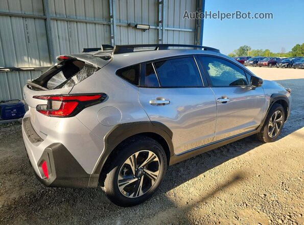 JF2GUHDCXS8239969 2025 SUBARU CROSSTREK Silver Rear right