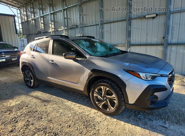 JF2GUHDCXS8239969 2025 SUBARU CROSSTREK Silver Front right