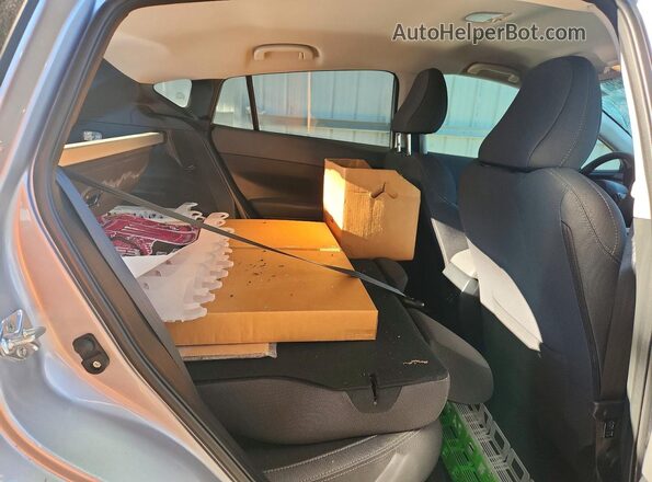 JF2GUHDCXS8239969 2025 SUBARU CROSSTREK Silver Rear interior view