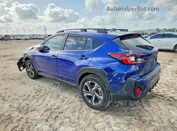 JF2GUHDCXS8263477 2025 SUBARU CROSSTREK Синий Задняя левая четверть
