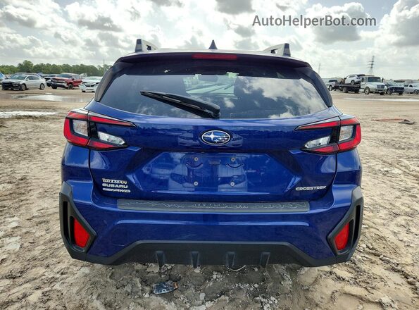 JF2GUHDCXS8263477 2025 SUBARU CROSSTREK Синий Вид сзади