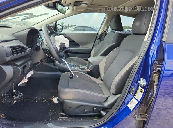JF2GUHDCXS8263477 2025 SUBARU CROSSTREK Синий Вид салона спереди