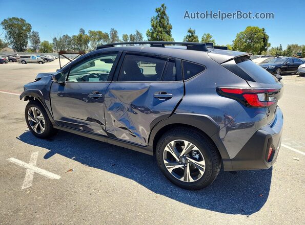 JF2GUHDCXS8292753 2025 SUBARU CROSSTREK Gray Trasero izquierdo