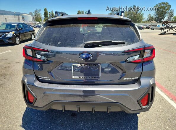 JF2GUHDCXS8292753 2025 SUBARU CROSSTREK Gray Vista trasera