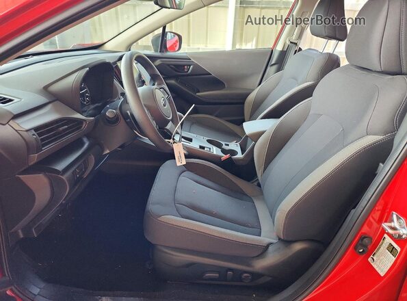 JF2GUHDCXS8346214 2025 SUBARU CROSSTREK Red Սալոնի դիմացի տեսք